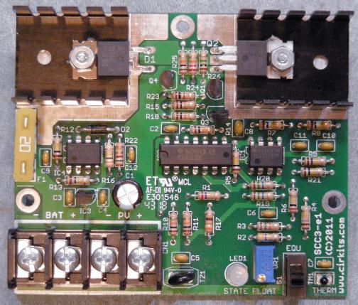 SCC3 Circuit Board, Assembled