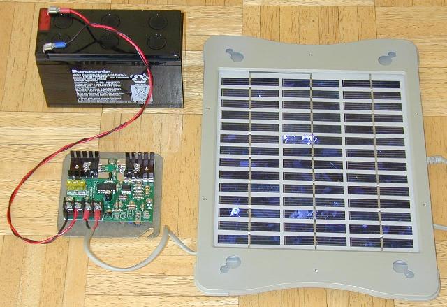 SCC3 and VW solar panel